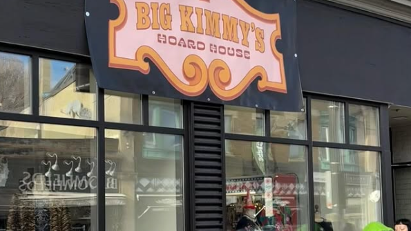 The eclectic, fully stocked interior of Big Kimmy's Hoard House